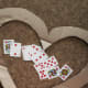 Separate heart cards from your deck.