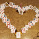 Queen of hearts wreath