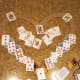 Arrange your cards around the wreath to your tastes. Secure using tape so you don't ruin your cards.