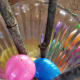 Add a few plastic Easter eggs to the vase for interest and to help keep branches in place.