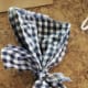 Cut off any excess fabric.