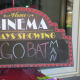 The chalk boards were purchased in a few of the local stores.