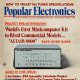 Popular Electronics Announcement