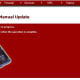 The system will reboot after the upgrade is complete.