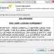 Accept the license agreement to continue.
