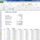 Microsoft Excel Loan Calculator