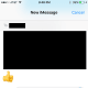 Open a new text message and ensure the target recipient is someone else who has an iPhone. Enter the text you want to send them.
