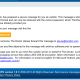 The site (Lockbin) sends the recipient an email saying that a message is available to view.
