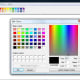 Screenshot: Define Custom Colors