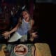If I was tied up to a chair made out of severed human limbs, I'd freak the f*ck out too.