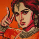 Waheeda Rehman's beautiful poster from the movie Guide