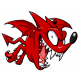 Deimon Devil Bats logo.