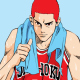 Hanamichi Sakuragi, Shohoku's secret weapon.