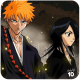 Ichigo and Rukia as Shinigami