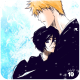 Ichigo and Rukia hugging