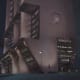 A matte painting/live-action footage hybrid.