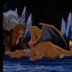 Entei defeats Charizard