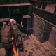 Break the wooden palettes to pick up the Sniper Rifle.