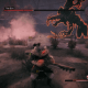 The Ent collapses to the ground, providing a lot of opportunity for attacks.