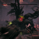 The attack begins with The Ent raising its mouth.