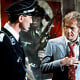 Actor Vic Morrow on the set of the film.