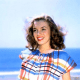 Norma Jeane posing for David Conover.
