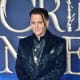 Johnny Depp at the premiere of 2018's Fantastic Beasts: The Crimes of Grindelwald.