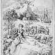 Illustration of Peter Pan and Neverland by F. D. Bedford.