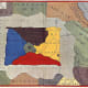 Map of Oz. In Frank Baum’s novels, Oz was surrounded by a desert. The desert magically protects the people of Oz from invasion by other kingdoms.