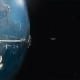 The incredible Yorktown space station in Star Trek Beyond. Compare its size to the blip that is the Enterprise.