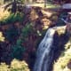 Wah-Gwin-Gwin Falls in the "backyard" of the Columbia Gorge Hotel