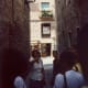 The streets are narrow and twist and turn in every direction.
