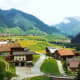 Near the town of Disentis
