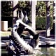 One of multiple sculptures in the garden in the St. Louis Botanical Gardens