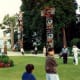 Totem poles in Stanley Park