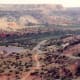 Roads going down into Palo Duro Canyon