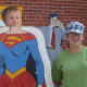 Nathan as Supergirl