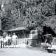 Our Family at the Pine Rest Motel, Hill City, South Dakota ("Our cabin - Billy, Tommy, Peggy, Johnny, Carol, Marge & Ralph")