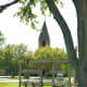 Church across the street from Pleasant Hill Winery