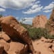 Formation in the Garden of the Gods, a public park, but also an international tourist attraction packed with red rock formations in Colorado Springs, Colorado