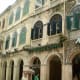 Senado Square, old and new.