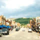Street scene in Cripple Creek, Colorado