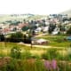View of Cripple Creek from the hillside above.
