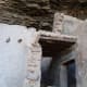 Notice wood structure at the top of the doorway.