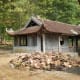 Old Temple at Cat Ba National Park. UNESCO World Heritage Site of Halong Bay in Vietnam.