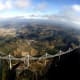 The Millau Viaduct - A Fisheye View