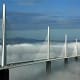 The Millau Viaduct - Sailing above the clouds...