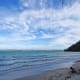 Playa Nacoscolo on Papagayo Peninsula, Dec. 29, 2012. Windy, partly cloudy and warm water.