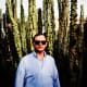 My hubby at the Desert Botanical Garden
