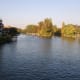 Looking upstream on the River Thames from Windsor Bridge